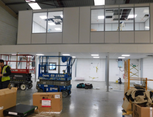 Office Space On A Mezzanine Floor