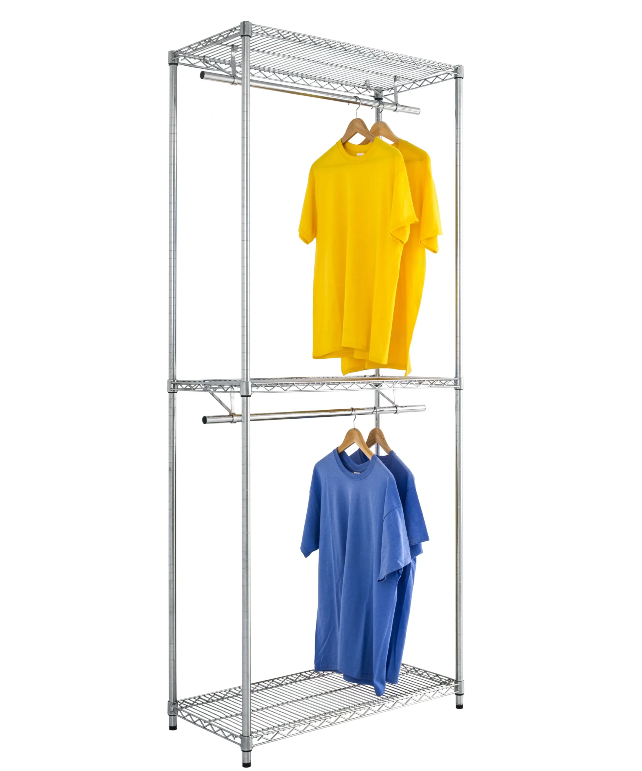 Chrome Wire Garment Rack