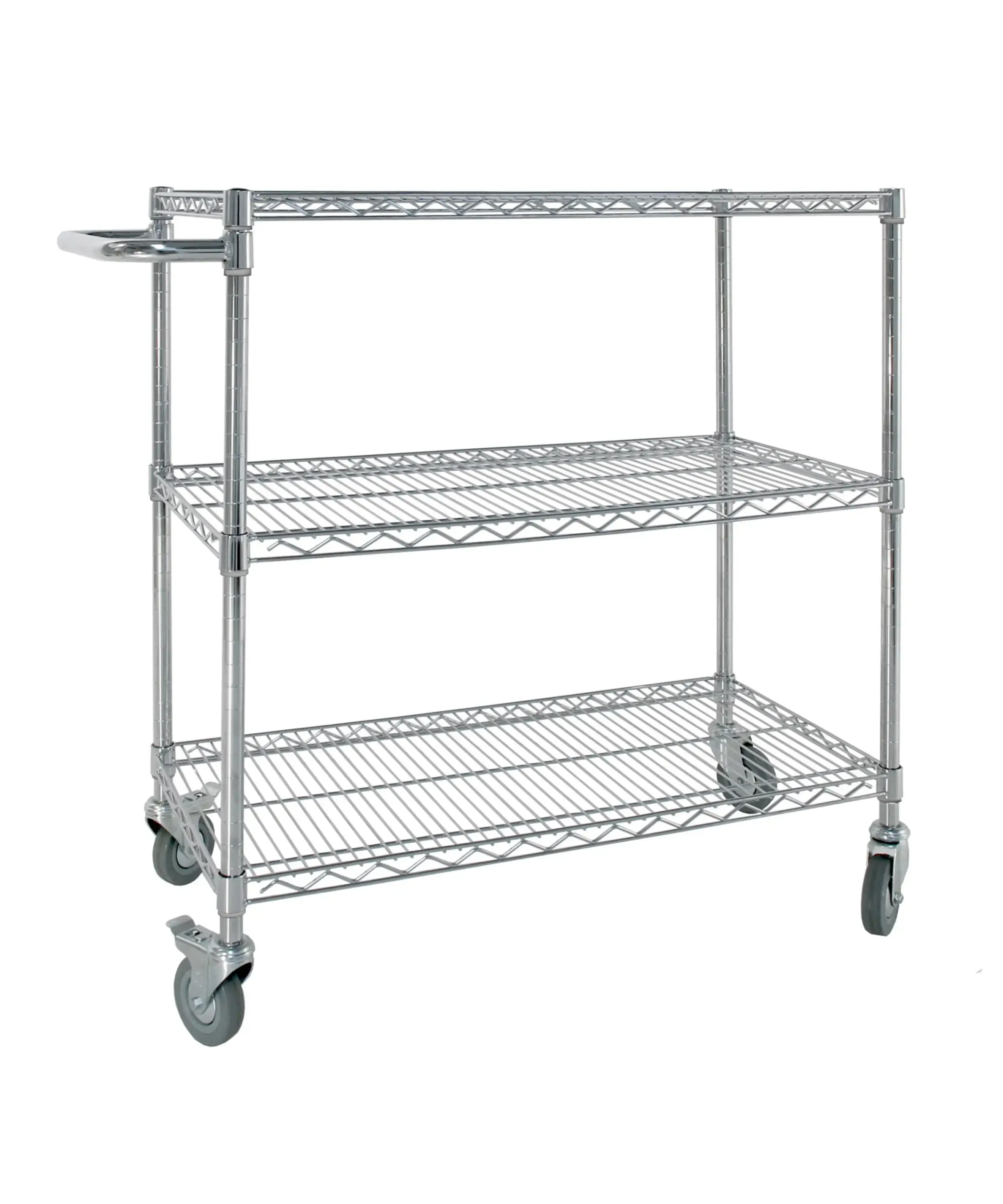 Chrome Wire Trolley