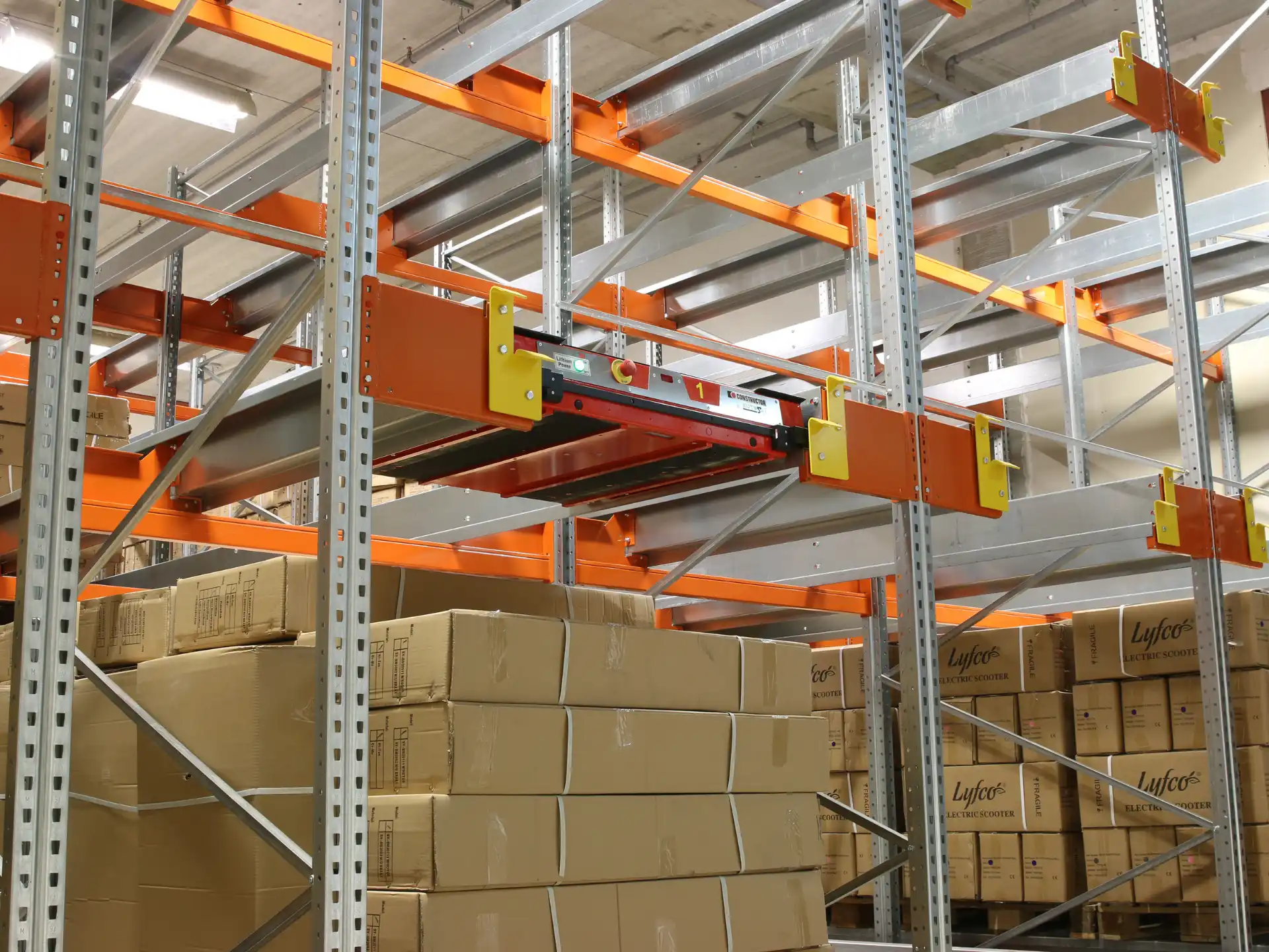 warehouse racking systems Pallet Live Racking Inspection