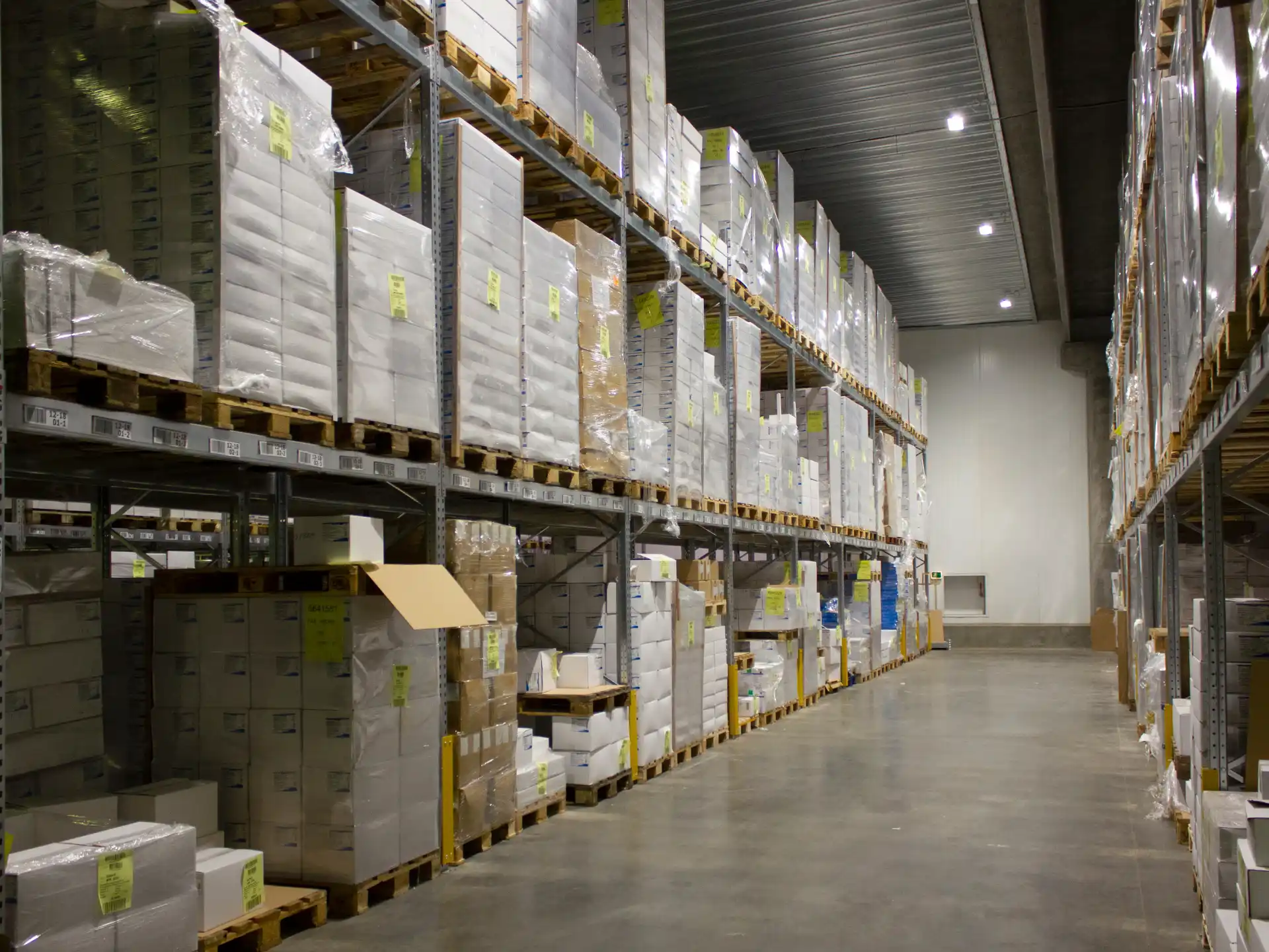 warehouse racking systems Wide Isle racking inspection