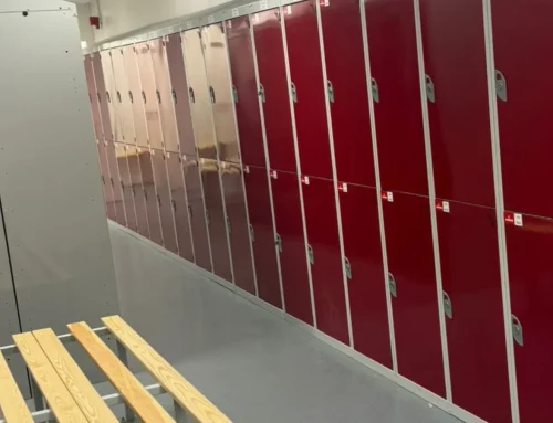 Locker Room Installation for Manufacturing Facility